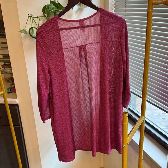 Honeyme Open-Front Cardigan - Picture 3 of 8